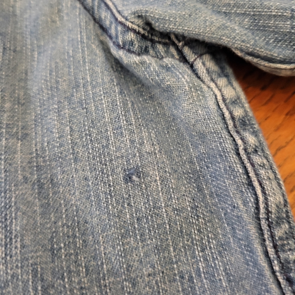 Levi's Button Down Denim Cotton - image 3